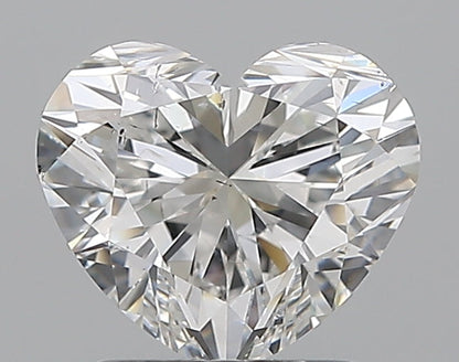 1.51CT HEART SI2 F WH
