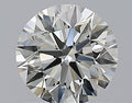 0.90CT ROUND VVS2 J WH