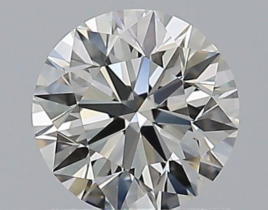 0.90CT ROUND VVS2 J WH