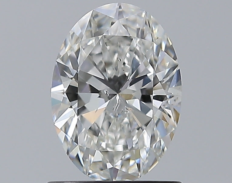 1.01CT OVAL SI2 G WH