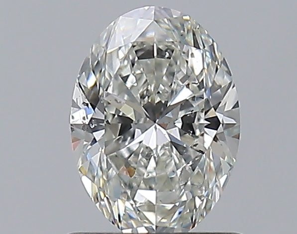 0.80CT OVAL SI2 H WH