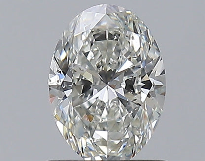0.80CT OVAL SI2 H WH