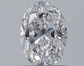0.75CT OVAL SI2 D WH