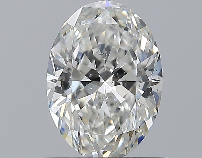 0.80CT OVAL SI2 G WH