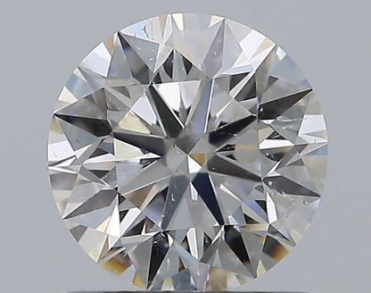 1.01CT ROUND SI2 E WH
