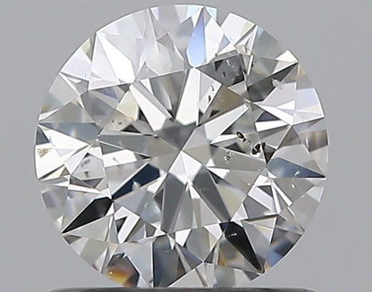 0.75CT ROUND SI2 F WH