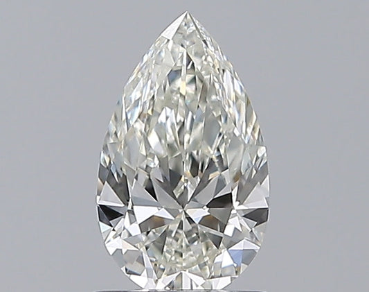 0.80CT PEAR VVS1 J WH
