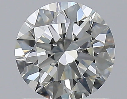 0.90CT ROUND VVS2 J WH