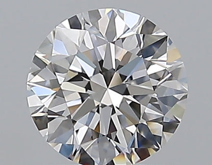 0.80CT ROUND VVS2 D WH