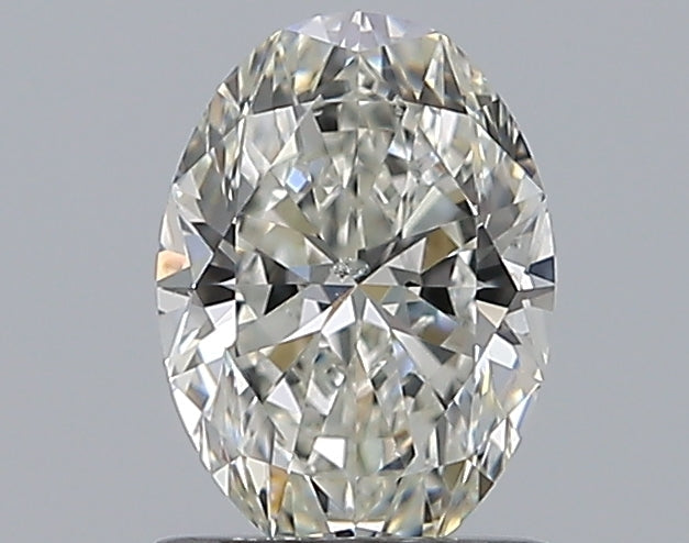 0.96CT OVAL SI2 I WH