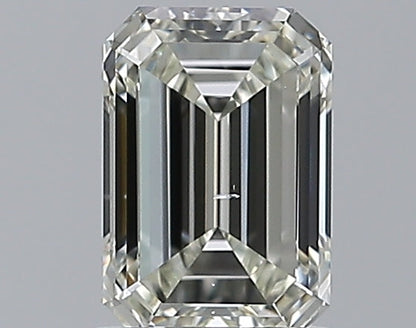 1.00CT EMERALD SI1 J WH