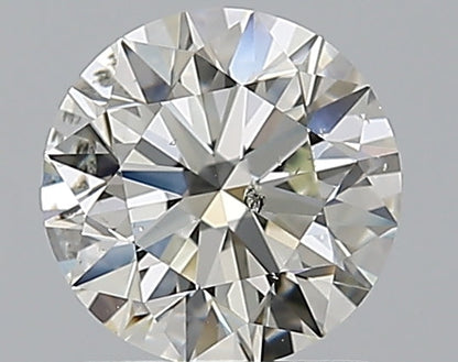 1.00CT ROUND SI2 J WH