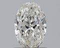 0.81CT OVAL SI2 G WH
