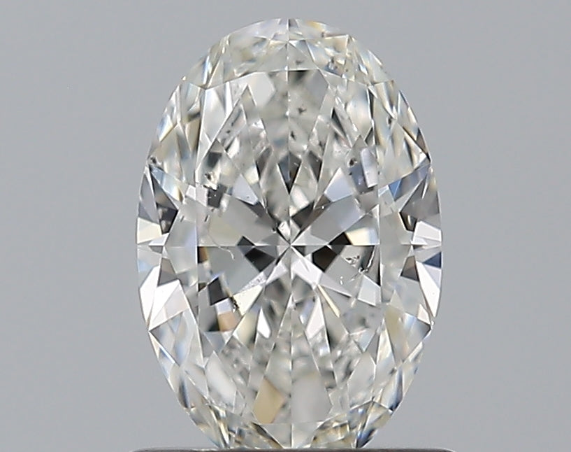 0.81CT OVAL SI2 G WH