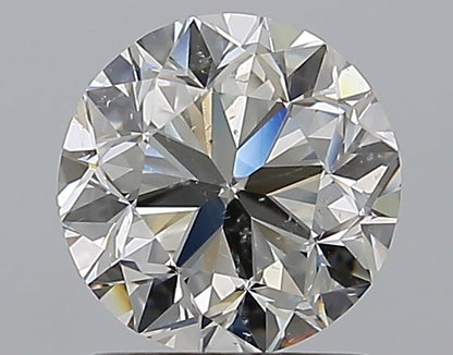 1.51CT ROUND SI2 J WH