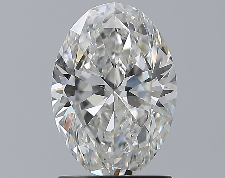 1.51CT OVAL SI1 G WH