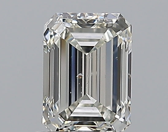 0.75CT EMERALD SI1 I WH