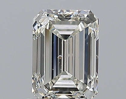 0.75CT EMERALD SI1 I WH
