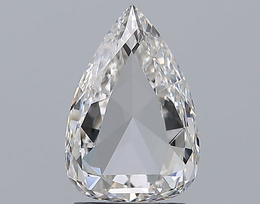 1.50CT Portrait Pear VVS1 E WH