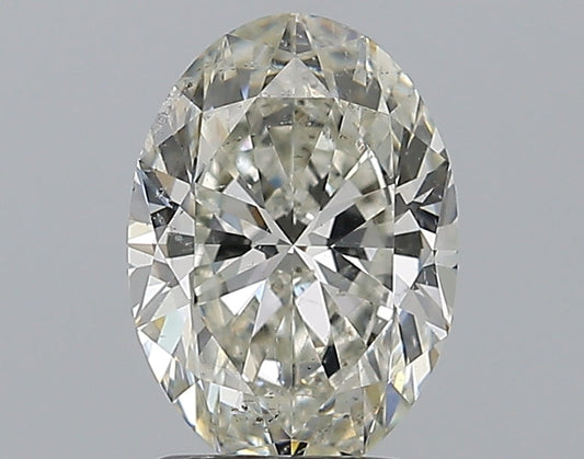 1.71CT OVAL SI2 J WH