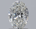 1.02CT OVAL SI1 G WH