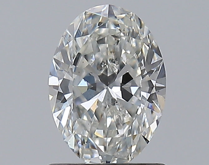 1.02CT OVAL SI1 G WH