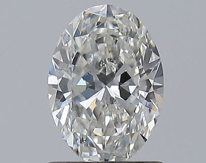 1.02CT OVAL SI1 G WH