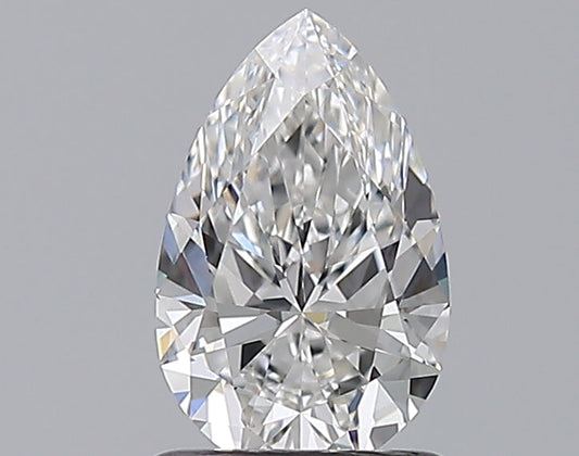 1.01CT PEAR VVS1 F WH