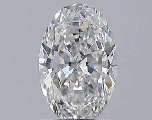 1.00CT OVAL SI2 E WH