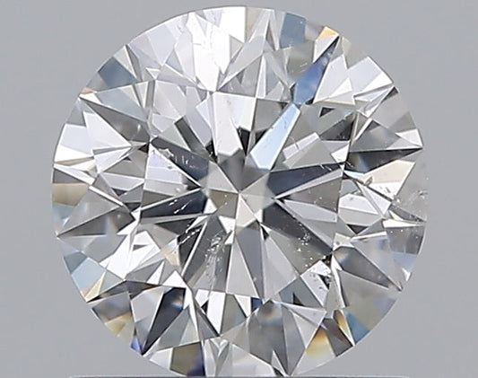 1.01CT ROUND SI2 E WH