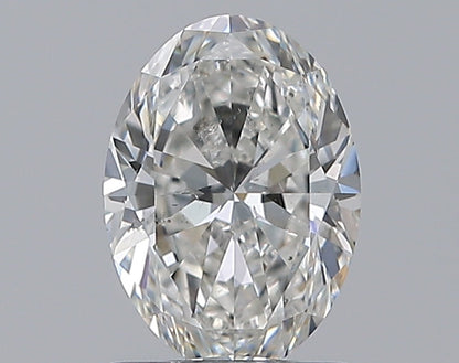 1.00CT OVAL SI2 G WH