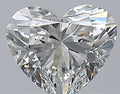 1.00CT HEART SI1 H WH