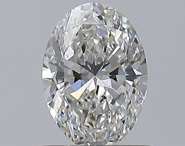 0.80CT OVAL SI1 H WH
