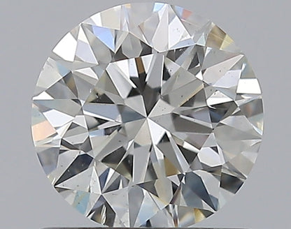 0.90CT ROUND SI2 I WH