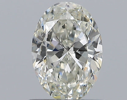0.80CT OVAL SI1 J WH