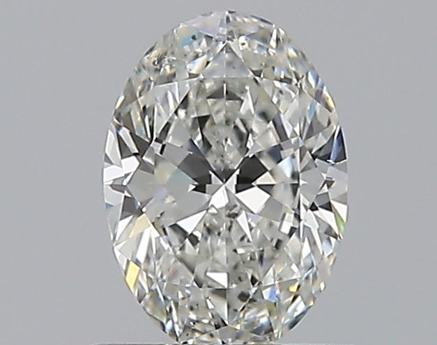 0.76CT OVAL SI2 H WH