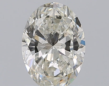 1.01CT OVAL SI2 J WH