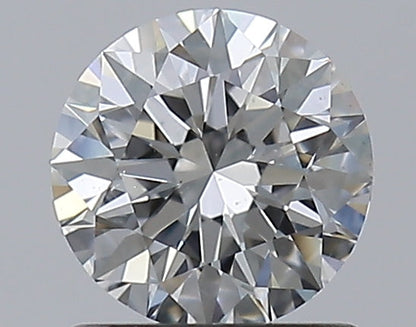 1.01CT ROUND SI1 G WH