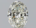 1.00CT OVAL SI1 J WH