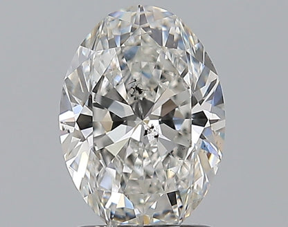 1.51CT OVAL SI2 G WH
