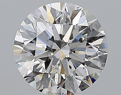 1.01CT ROUND SI2 E WH