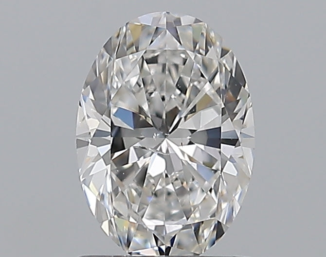 1.01CT OVAL SI2 F WH