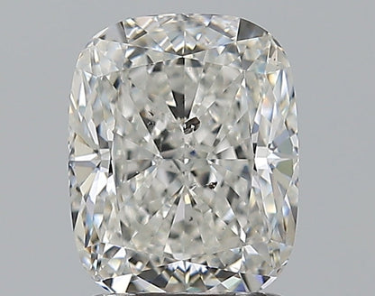2.01CT CUSHION SI2 G WH