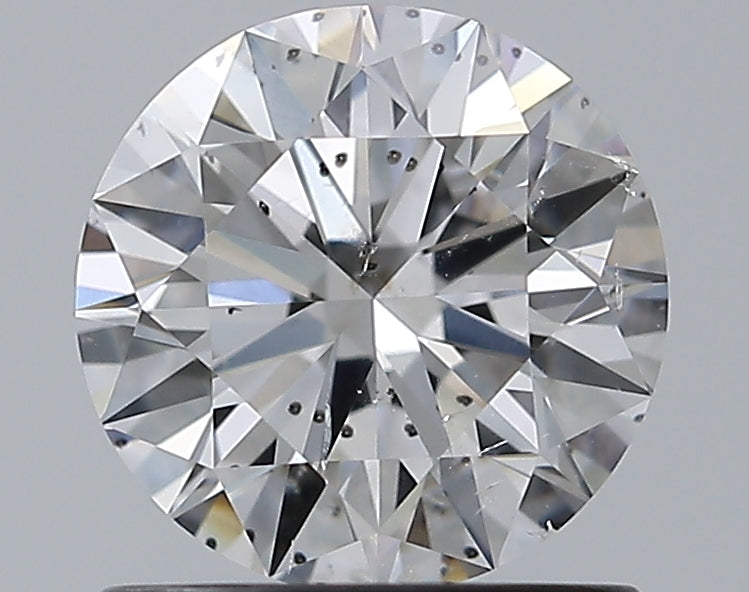 1.01CT ROUND SI2 E WH