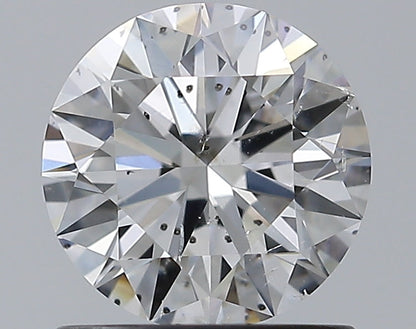 1.01CT ROUND SI2 E WH