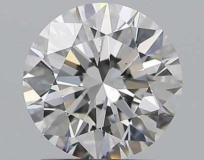1.51CT ROUND SI1 H WH