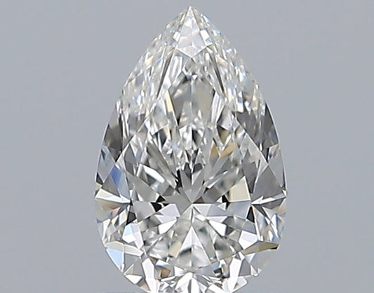 0.80CT PEAR VS2 F WH