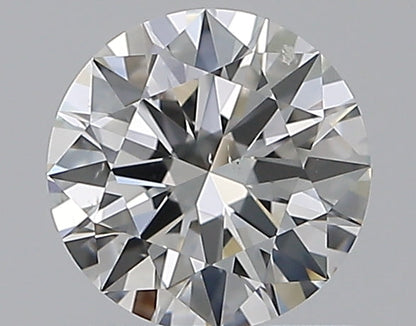0.75CT ROUND SI1 H WH