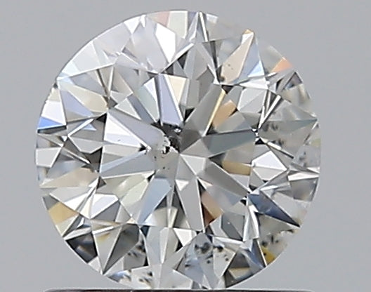 0.90CT ROUND SI1 G WH
