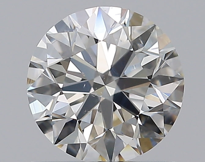 0.90CT ROUND SI1 J WH